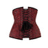 SiaLinda: Unterbrust Korsett Ruby, rot schwarz, Premiumkollektion, sexy - SiaLinda.com